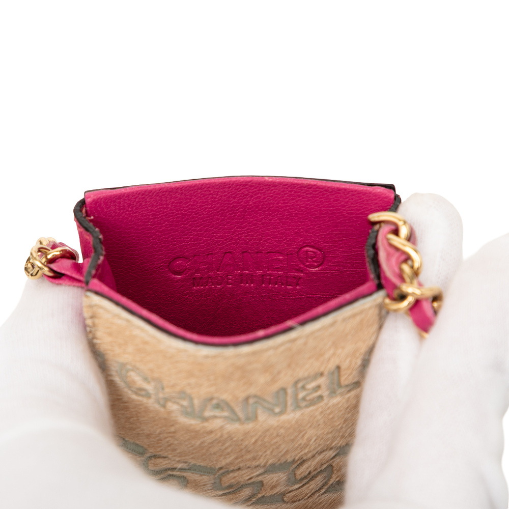 Pre-Loved Chanel Lambskin and Pony Hair Cigarette Case - Picture 6 of 8